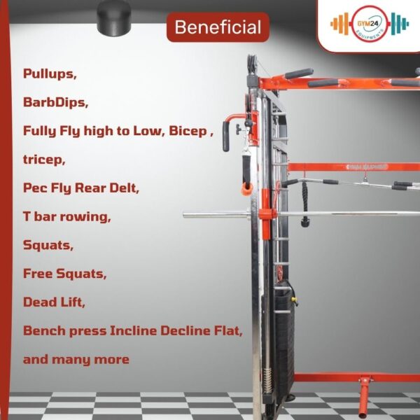 Smith Machine – All-in-One Home Gym Machine - Image 2